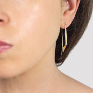 Pemberton  14k gold earrings