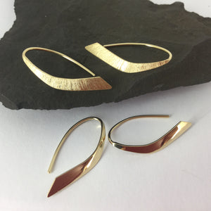 Augusta - 14k gold earrings