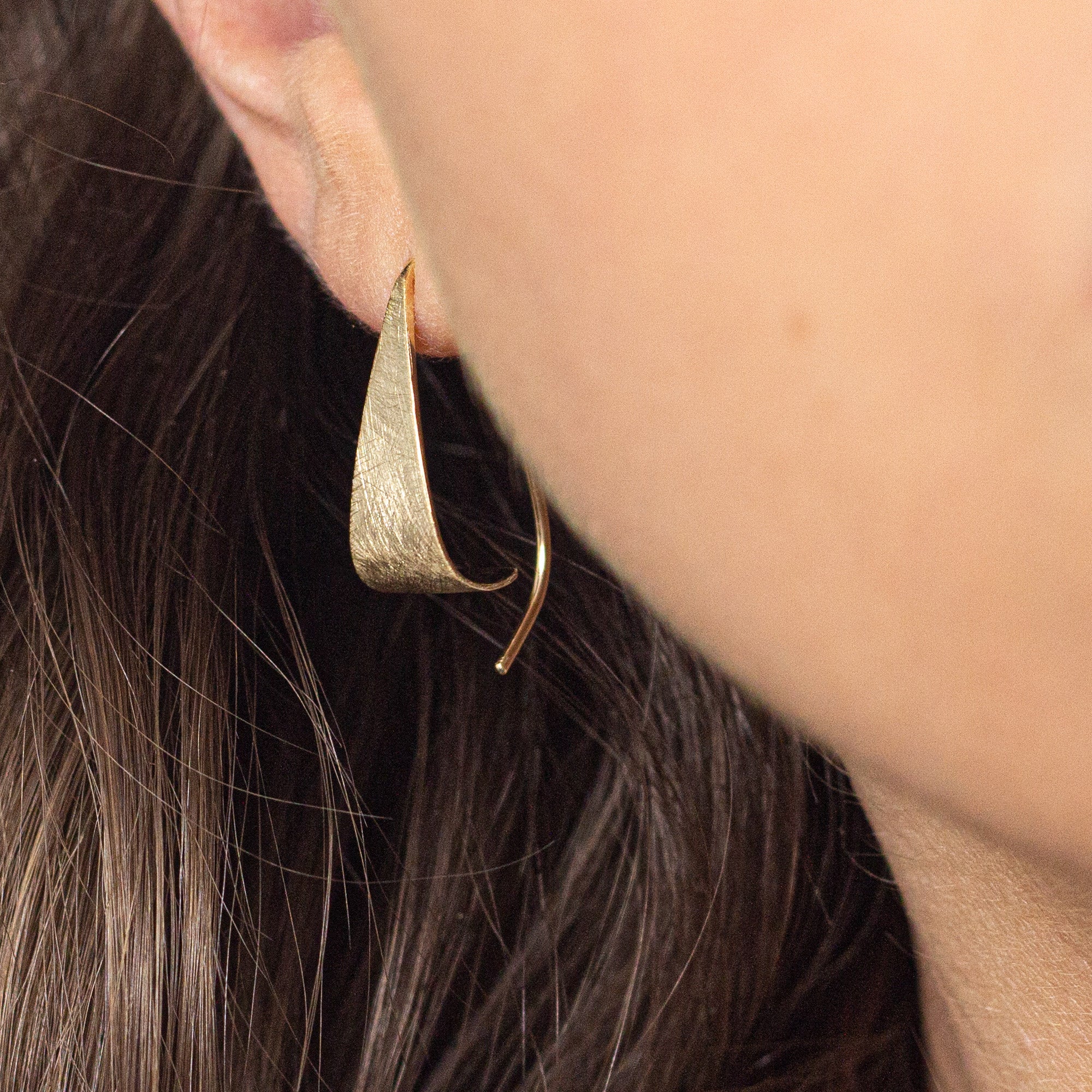Hanover - 14k gold earrings