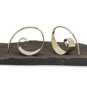 Constance - 14k gold hoop earrings