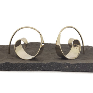 Constance - 14k gold hoop earrings
