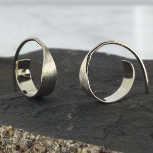 Clement - 14k gold hoop earrings