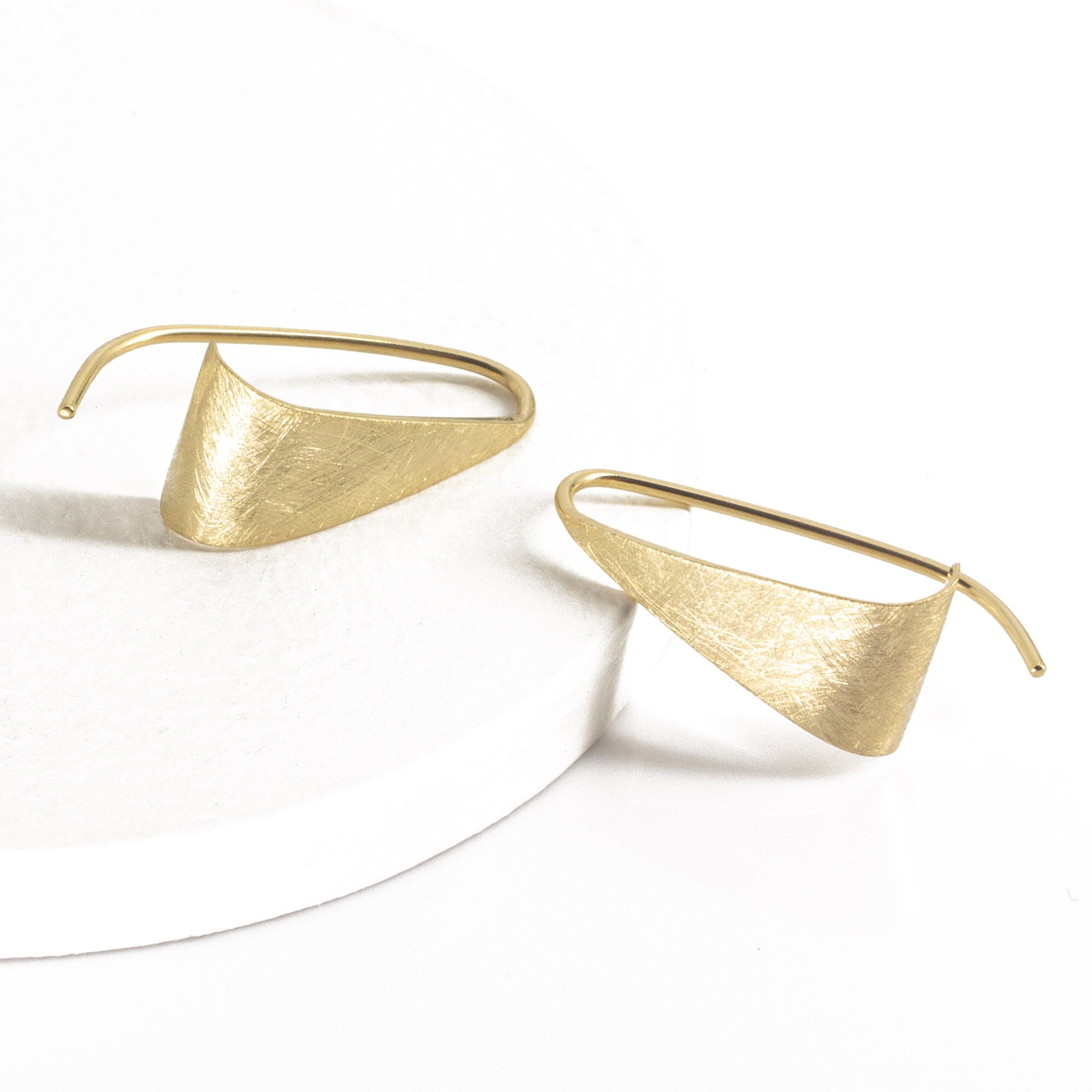 Hanover - 14k gold earrings